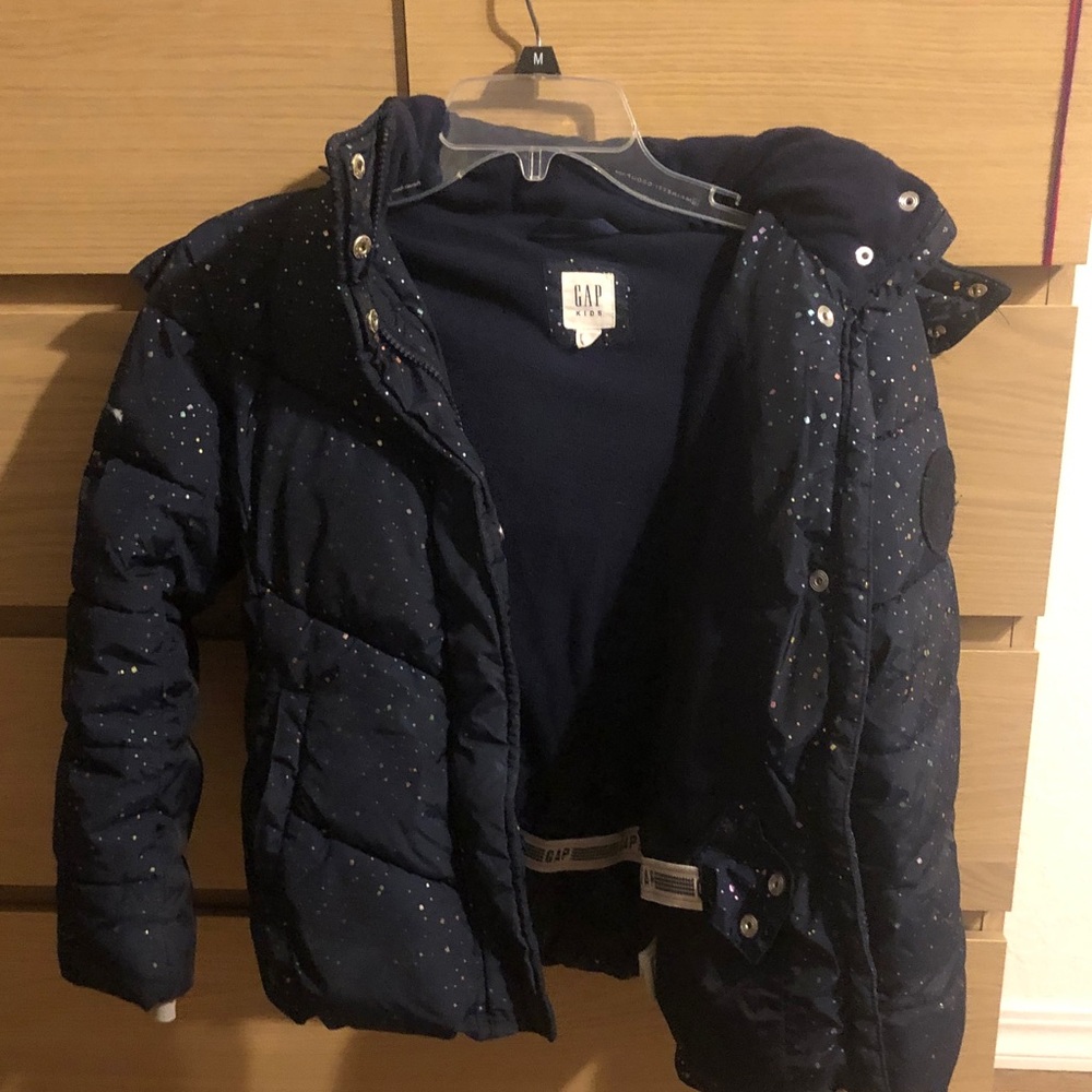 GAP Kids Starry Night Puffer Jacket